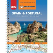 Spanien & Portugal Vägatlas Michelin 2022